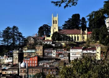 शिमला, हिमाचल प्रदेश का प्रसिद्ध पर्यटन स्थल